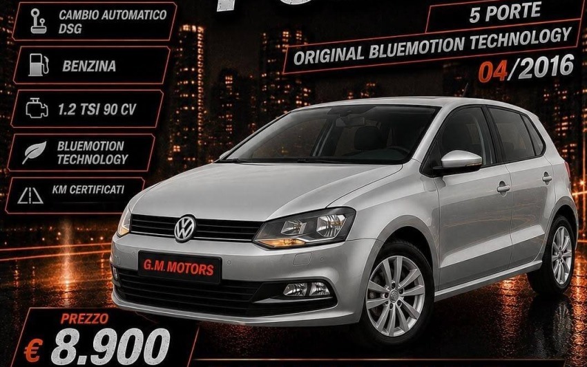 Volkswagen Polo 1.2 TSI DSG - GM MOTORS